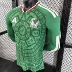 Player Version 2026 World Cup Mexico Home Jersey Long Sleeves S-3XL - Image 6