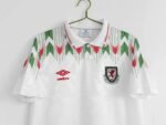 Retro 1990/92 Wales Away Jersey S-XXL - Image 9