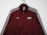 Adidas x Oasis Tour Phoenix Sports Jacket - Wine Red S-XXL - Image 4
