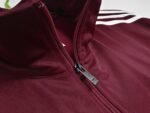 Adidas x Oasis Tour Phoenix Sports Jacket - Wine Red S-XXL - Image 8