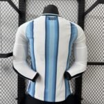 Player Version 2026 World Cup Argentina Home Jersey Long Sleeves S-3XL - Image 2
