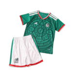 Kids 2026 World Cup Mexico Home Kit 16-28