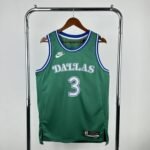26 Season Mavericks Green #3 Davis
