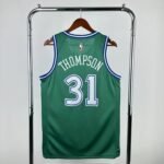 26 Season Mavericks Green #31 Thompson - Image 2