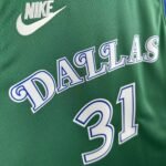 26 Season Mavericks Green #31 Thompson - Image 3