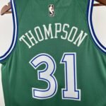 26 Season Mavericks Green #31 Thompson - Image 7