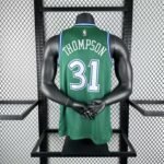 26 Season Mavericks Green #31 Thompson - Image 9
