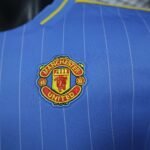 25/26 Man Utd Terrace Icons Blue Shirt - Image 5