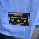 25/26 Man Utd Terrace Icons Blue Shirt - Image 8