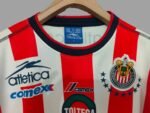 Retro 2002/03 Chivas Home Jersey Long Sleeves S-XXL - Image 3