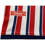 Retro 2018 Chivas Home Jersey Long Sleeves S-XXL - Image 3