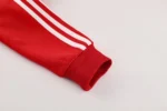Bayern Full Zipper Training Suit Red - Image 4