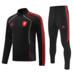 2526 LVP Half zipper Training suit Black