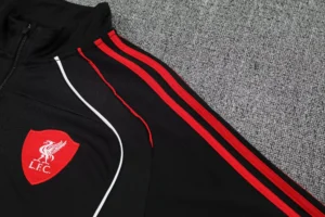 2526 LVP Half zipper Training suit Black - Image 8