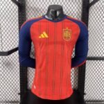 Player Version 2026 World Cup Spain Home Jersey Long Sleeves S-4XL