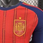 Player Version 2026 World Cup Spain Home Jersey Long Sleeves S-4XL - Image 3