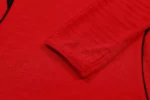 2526 LVP Half zipper Training Suit Red - Image 4