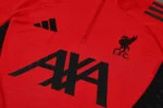 2526 LVP Half zipper Training Suit Red - Image 6