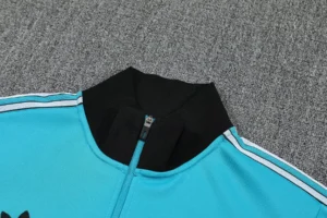 2526 LVP Full Zipper Training Suit Green - Image 7