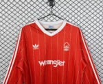 Retro Nottingham Forest 82/84 Home Jersey Long Sleeves S-XXL - Image 3