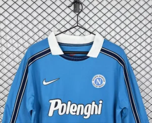 Retro Naples 1998/99 Home Jersey Long Sleeves S-XXL - Image 3