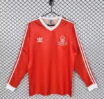 Retro Nottingham Forest 77/80 Home Jersey Long Sleeves S-XXL