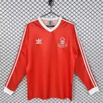 Retro Nottingham Forest 77/80 Home Jersey Long Sleeves S-XXL