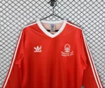 Retro Nottingham Forest 77/80 Home Jersey Long Sleeves S-XXL - Image 3