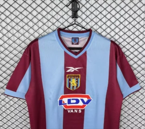 Aston Villa 1999/00 Home Jersey S-XXL - Image 3