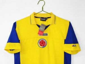 Retro Colombia 2003/05 Home Jersey S-XXL - Image 3