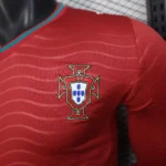 Player Version Portugal 2026 Home Red Jersey Long Sleeves S-4XL - Image 4