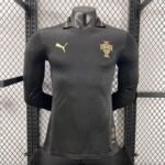 Player Version Portugal* Puma 2026 Black Jersey Long Sleeves S-4XL