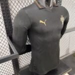 Player Version Portugal* Puma 2026 Black Jersey Long Sleeves S-4XL - Image 6
