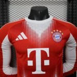 Player Version Bayern Munich 25/26 Home Jersey Long Sleeves S-XXL - Image 3