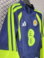 2026 Scotland Half Zipper Training Shirt S-XXL - Image 3