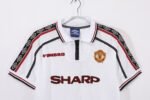 Retro Manchester United 1998/99 White S-XXL - Image 3