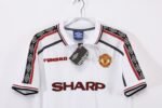 Retro Manchester United 1998/99 White S-XXL - Image 7