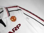 Retro Manchester United 1998/99 White Long Sleeves S-XXL - Image 9