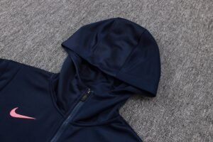 Barcelona 25/26 Full Zipper Hoodie Training Suit F623 - Image 4