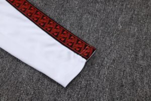 Adult / Kids AC 25/26 Half Zipper Training Suit White - Image 10