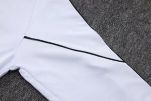 Adult / Kids AC 25/26 Half Zipper Training Suit White - Image 14