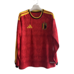2026 World Cup Belgium Home Jersey Long Sleeves S-4XL