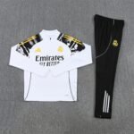Adult / Kids 2526 Real Madrid Half Zipper Training Suit - Image 3