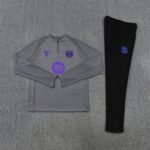 Adult / Kids 2526 Barcelona Half Zipper Training Suit - Image 3