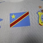 Player Version 2026 Congo White Jersey with Patches S-XXL - Image 4