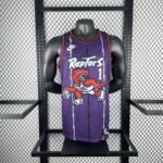 26 Season Toronto Raptors Purple  No.1 McGrady - Image 7