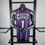 26 Season Toronto Raptors Purple  No.1 McGrady - Image 8