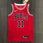 75th Anniversary Chicago Bulls Red Jersey No.11