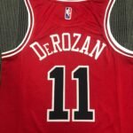 75th Anniversary Chicago Bulls Red Jersey No.11 - Image 3