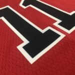 75th Anniversary Chicago Bulls Red Jersey No.11 - Image 8